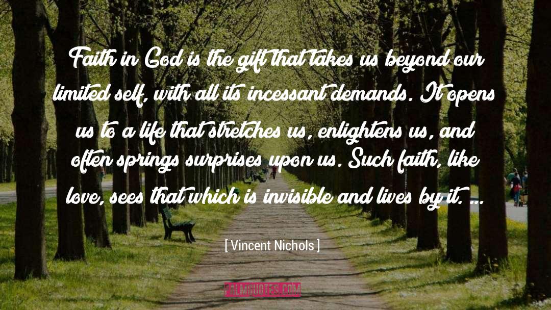 Invisible Wall quotes by Vincent Nichols