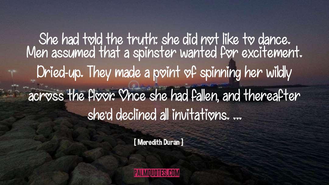 Invitations quotes by Meredith Duran
