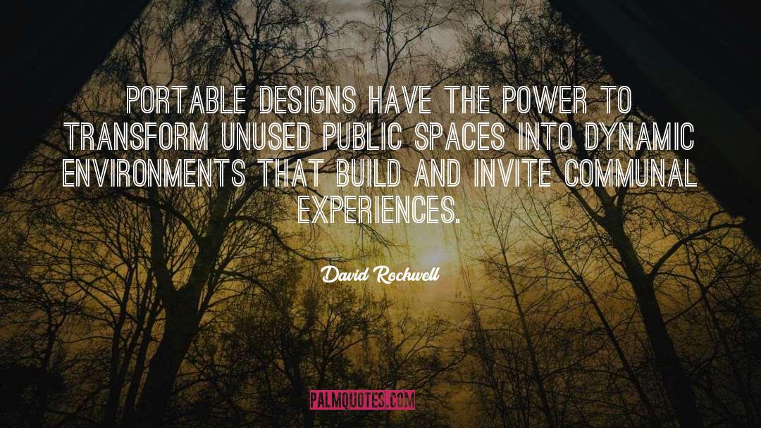 Invite quotes by David Rockwell