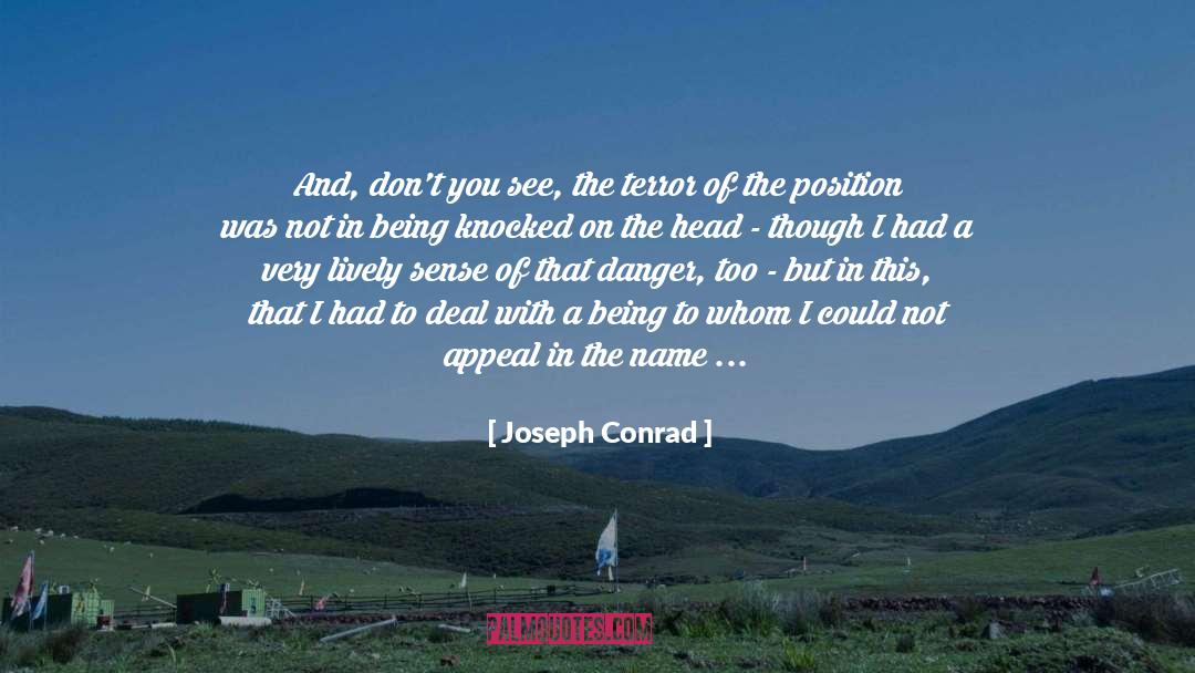 Invoke quotes by Joseph Conrad