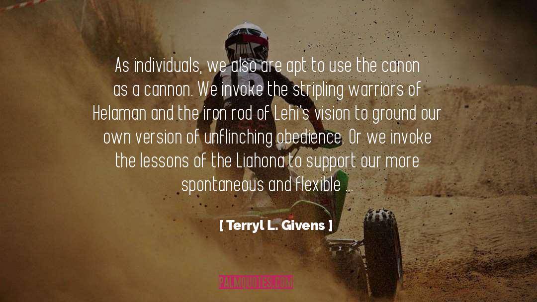 Invoke quotes by Terryl L. Givens