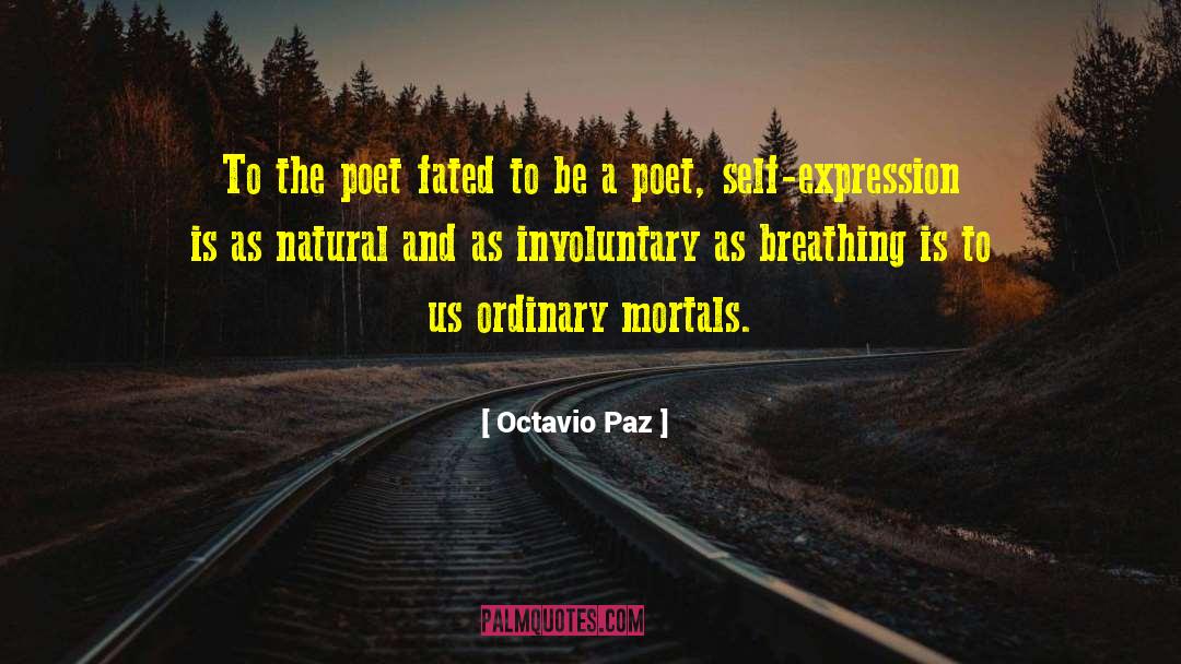 Involuntary quotes by Octavio Paz