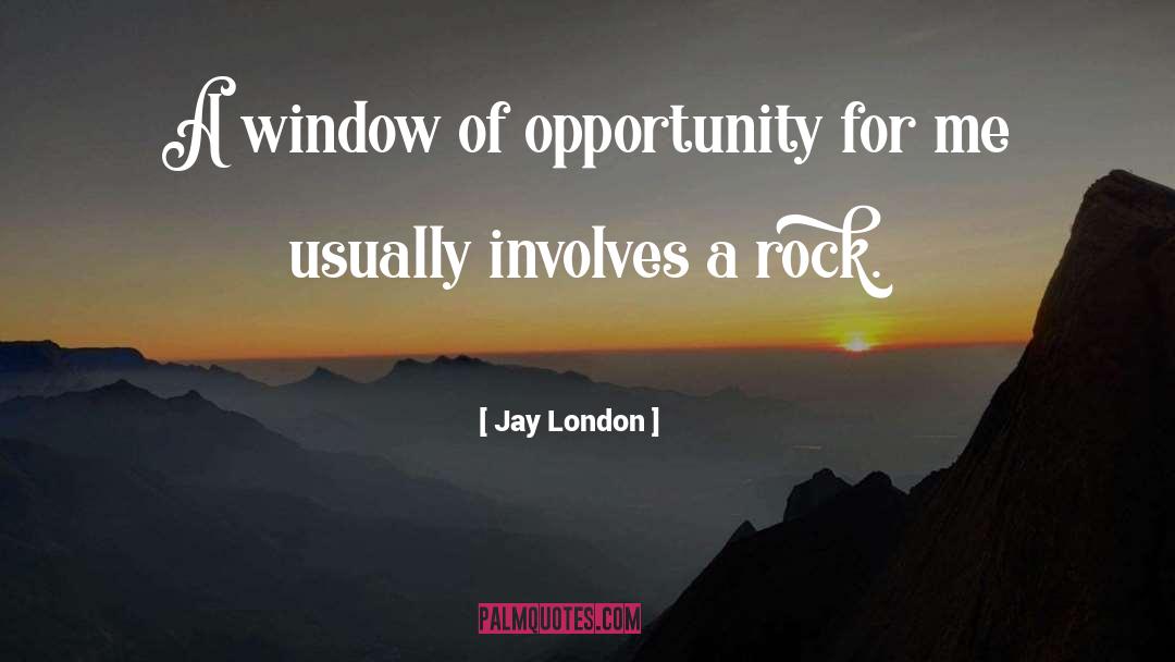 Involves quotes by Jay London