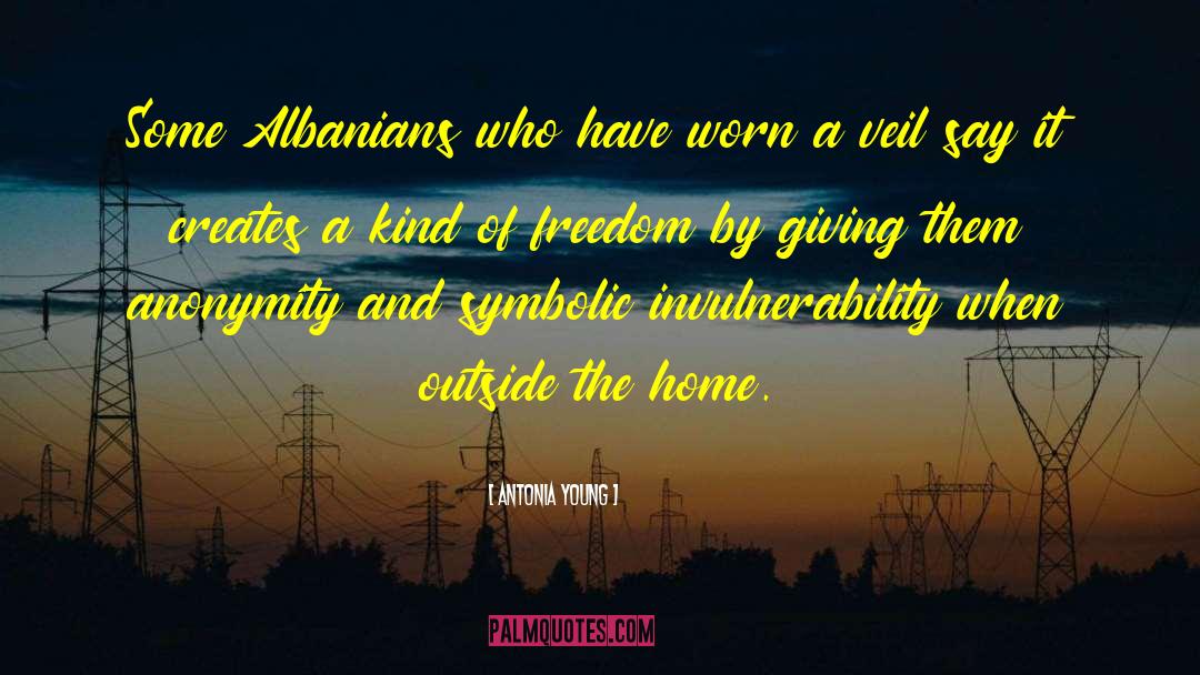 Invulnerability quotes by Antonia Young