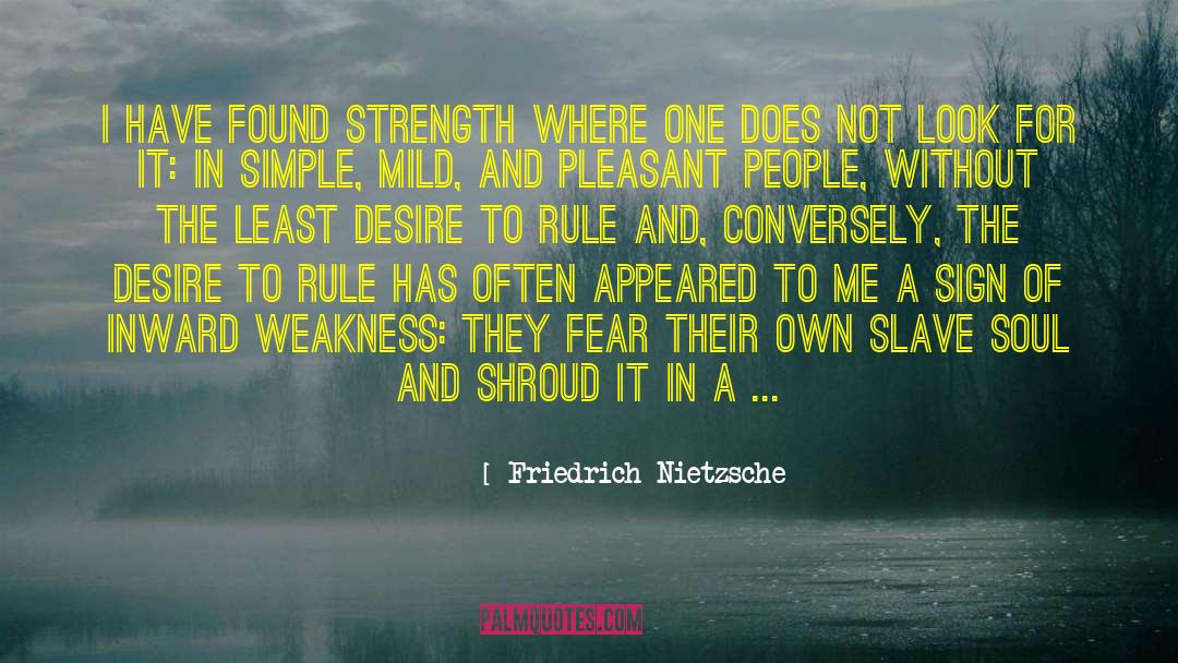 Inward quotes by Friedrich Nietzsche
