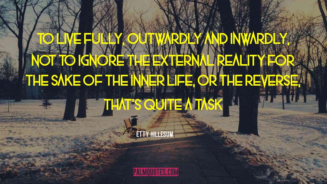 Inwardly quotes by Etty Hillesum