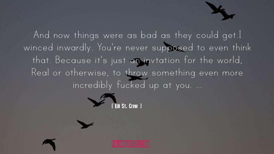 Inwardly quotes by Lili St. Crow