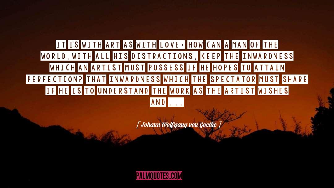 Inwardness quotes by Johann Wolfgang Von Goethe