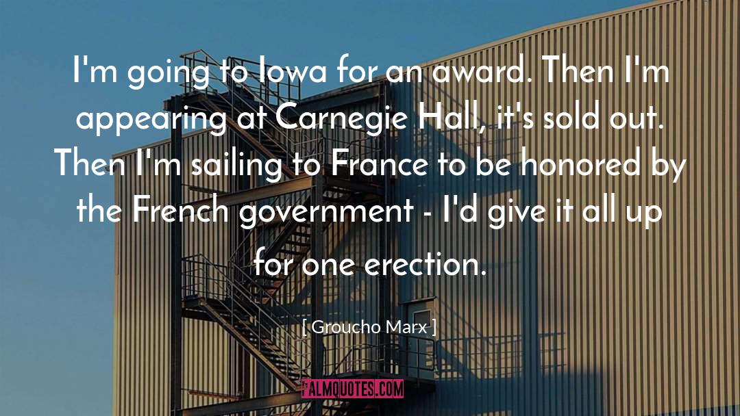 Iowa quotes by Groucho Marx