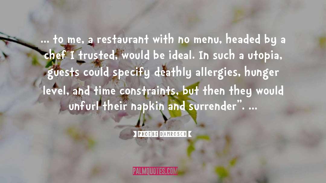 Iozzo Restaurant quotes by Phoebe Damrosch