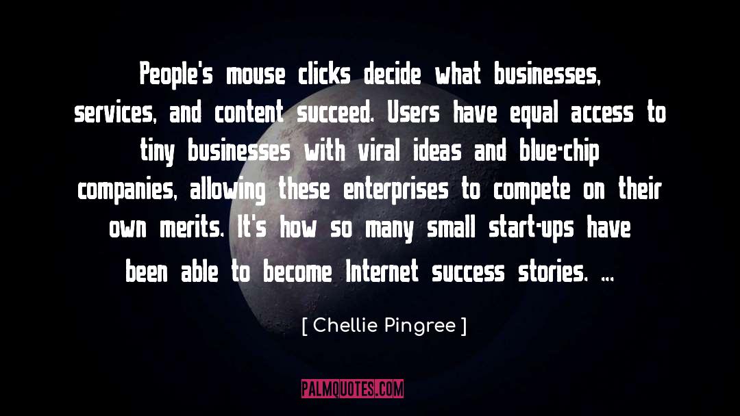 Ip And Start Ups quotes by Chellie Pingree