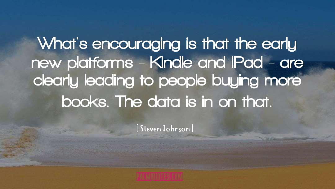 Ipad quotes by Steven Johnson
