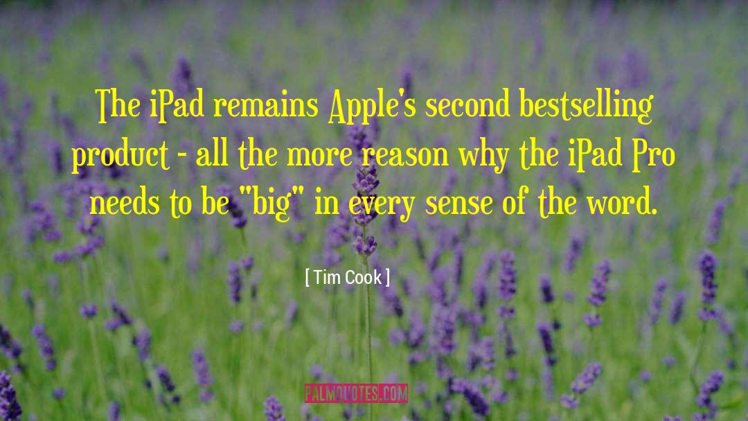 Ipads quotes by Tim Cook