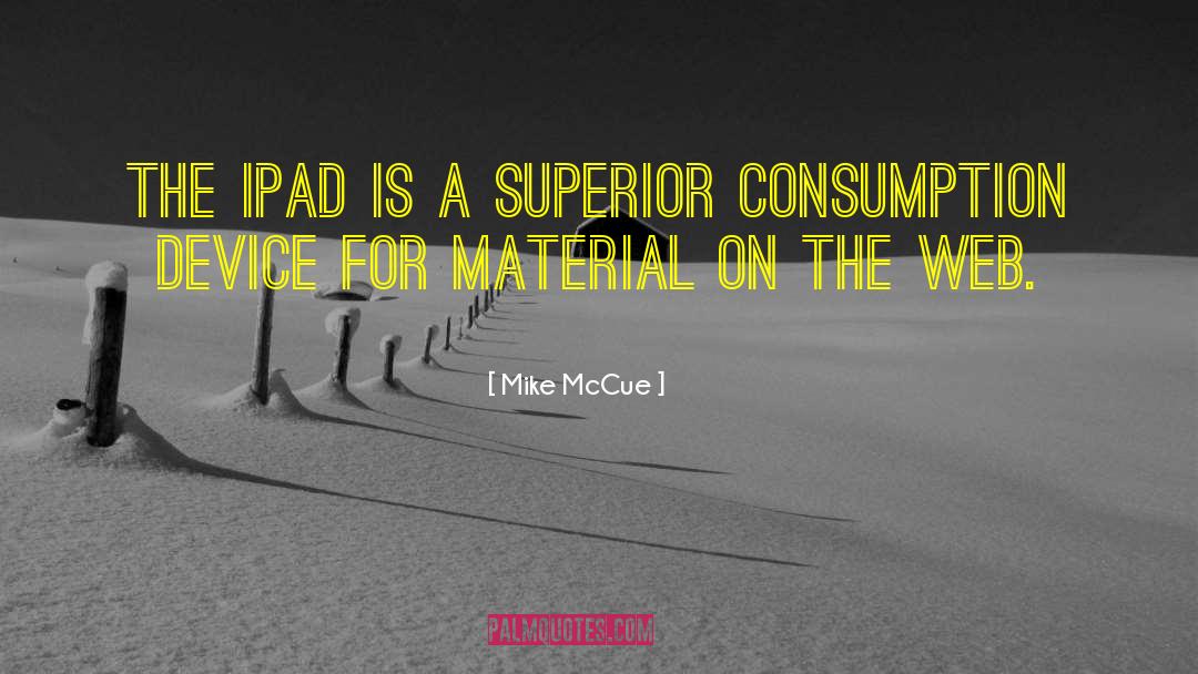 Ipads quotes by Mike McCue