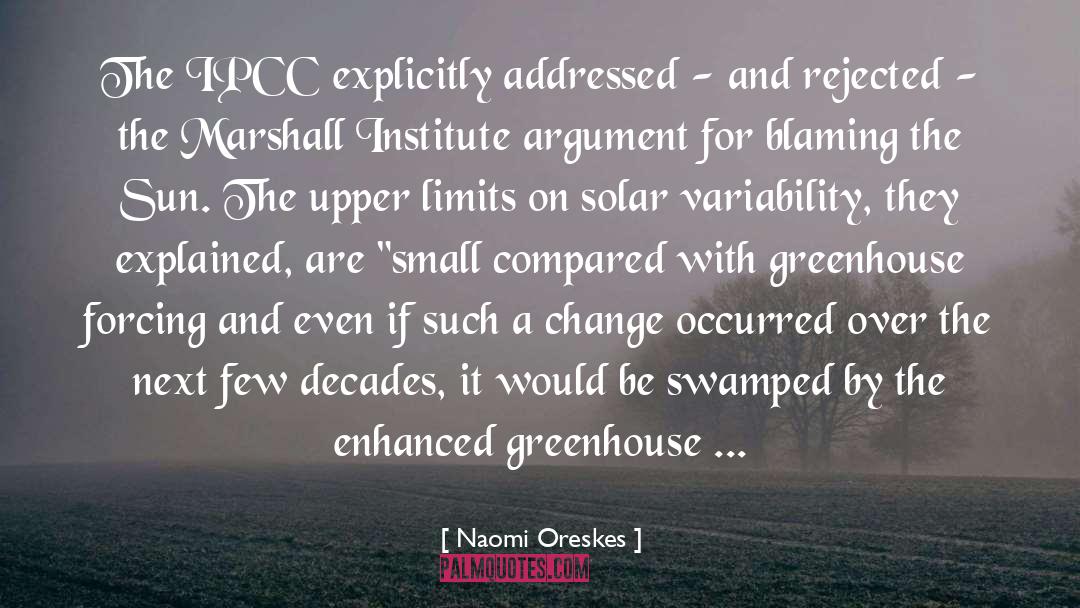 Ipcc Ar5 quotes by Naomi Oreskes