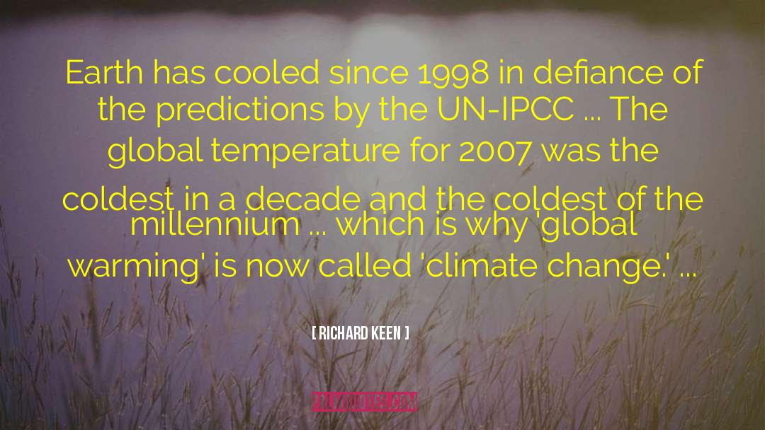 Ipcc quotes by Richard Keen