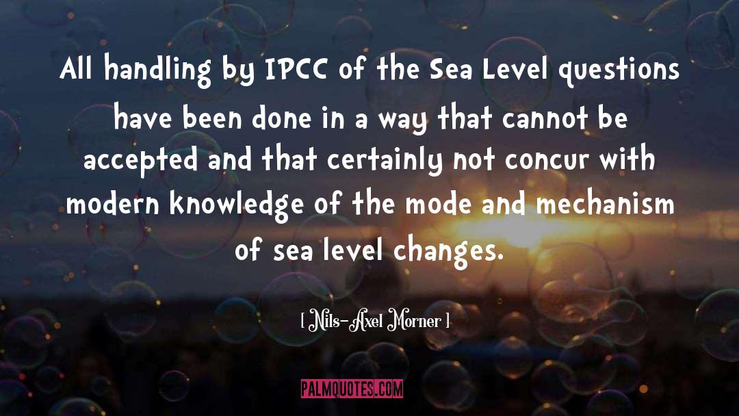 Ipcc quotes by Nils-Axel Morner
