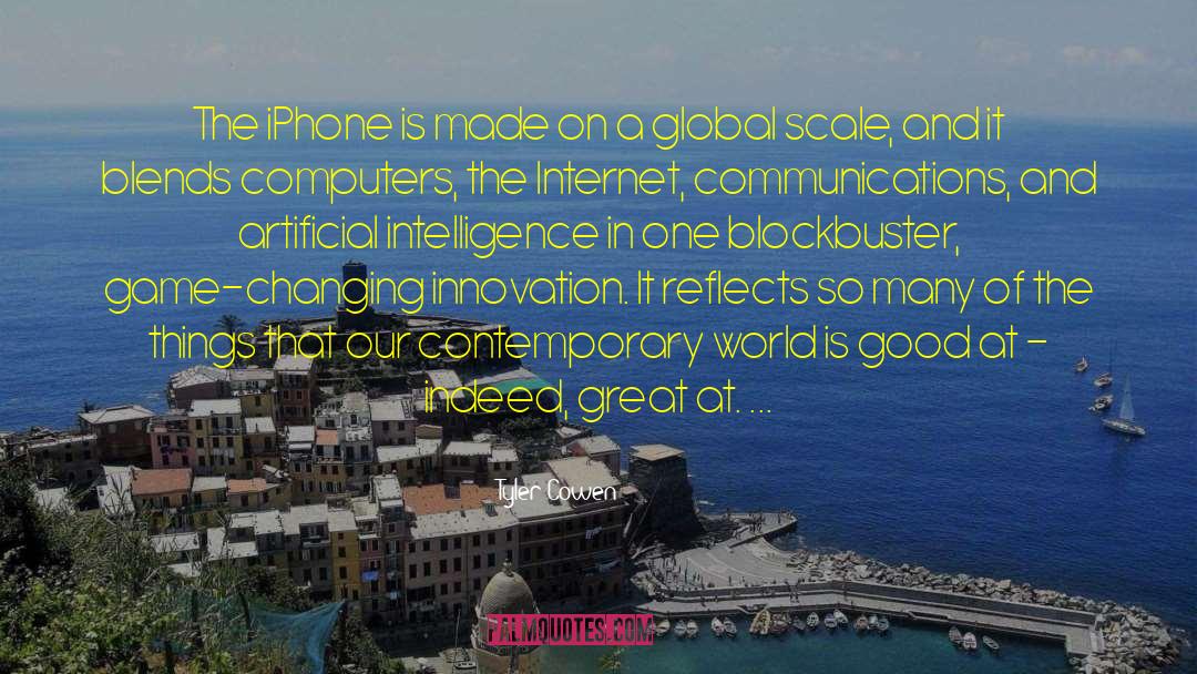 Iphone 4s quotes by Tyler Cowen