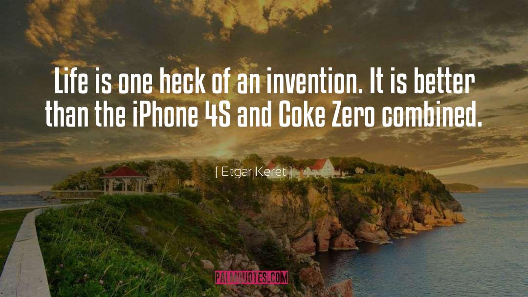 Iphone 4s quotes by Etgar Keret