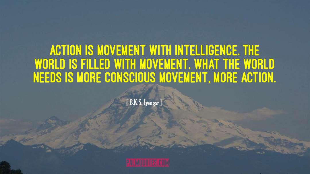 Ipoa Movement quotes by B.K.S. Iyengar
