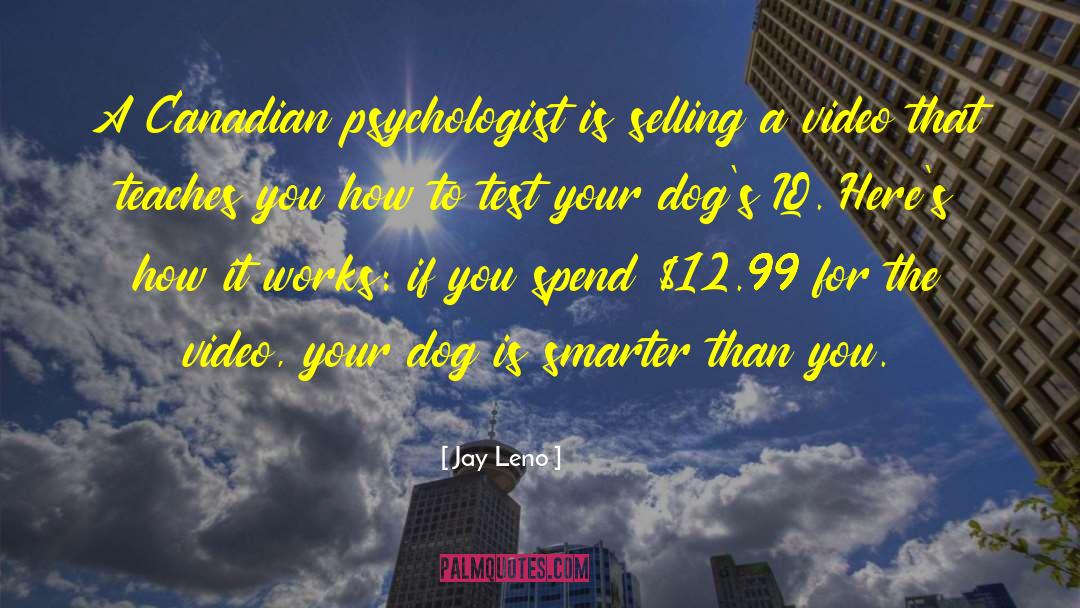 Iq Test Tagalog quotes by Jay Leno