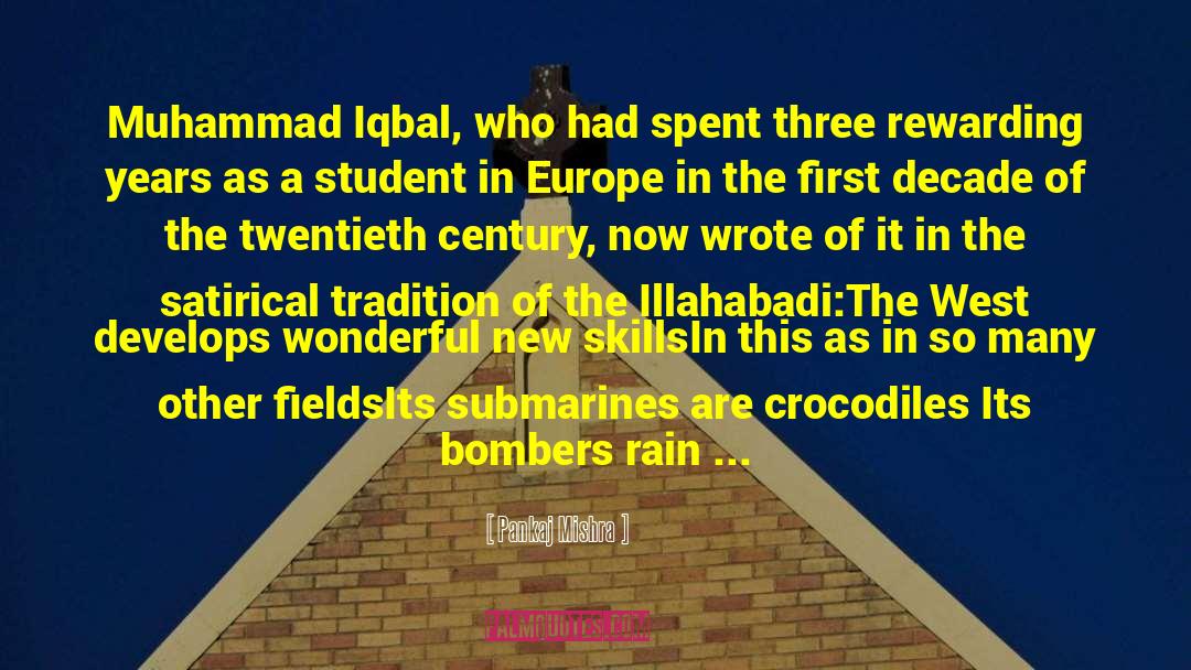 Iqbal quotes by Pankaj Mishra