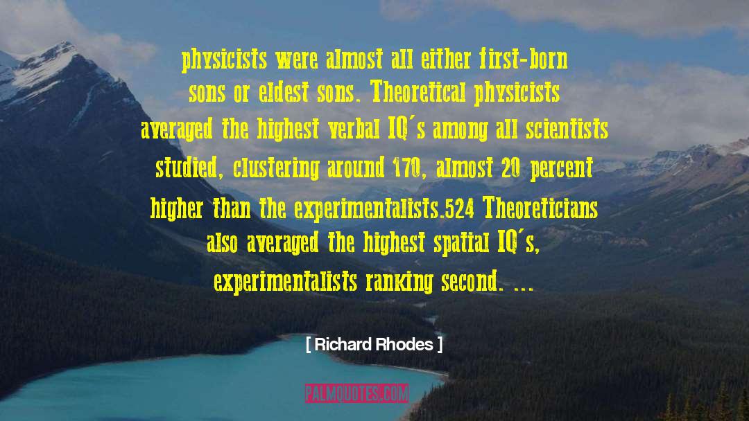Iqs quotes by Richard Rhodes