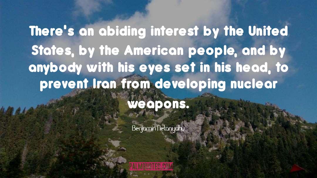 Iran And Wmds quotes by Benjamin Netanyahu