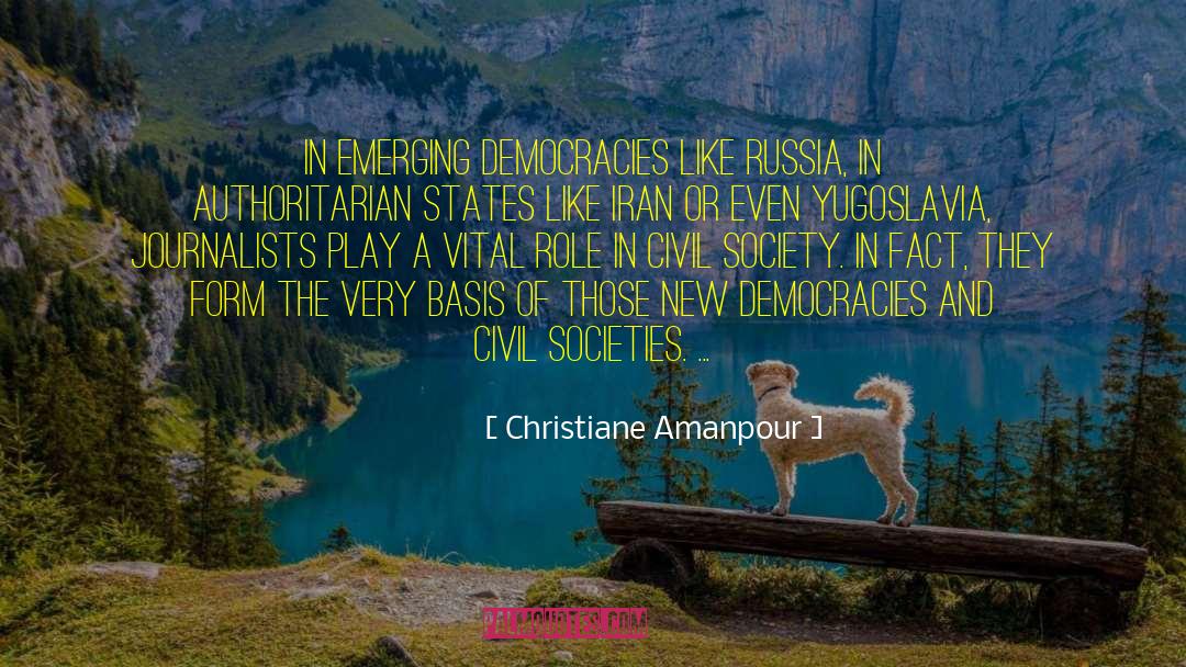 Iran Contra quotes by Christiane Amanpour