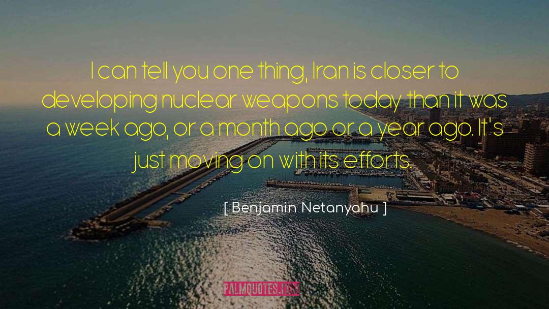 Iran quotes by Benjamin Netanyahu