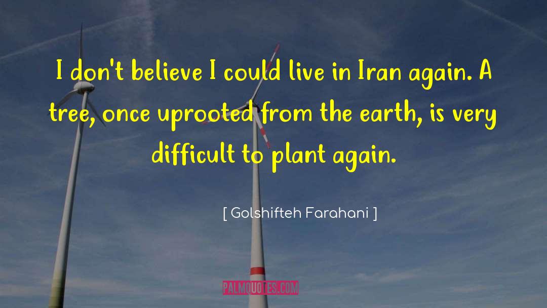 Iran quotes by Golshifteh Farahani