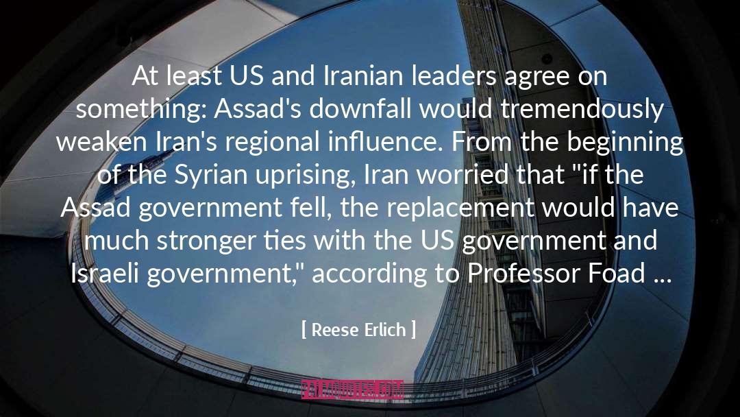 Iranian quotes by Reese Erlich