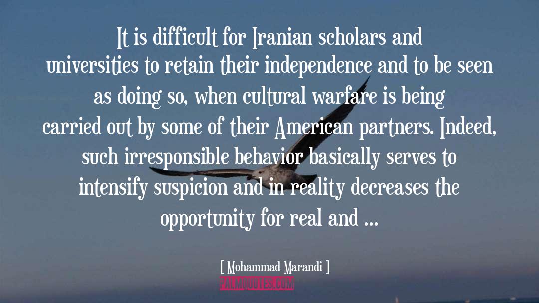 Iranian quotes by Mohammad Marandi