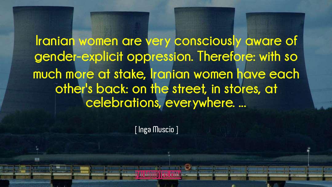 Iranian Women quotes by Inga Muscio