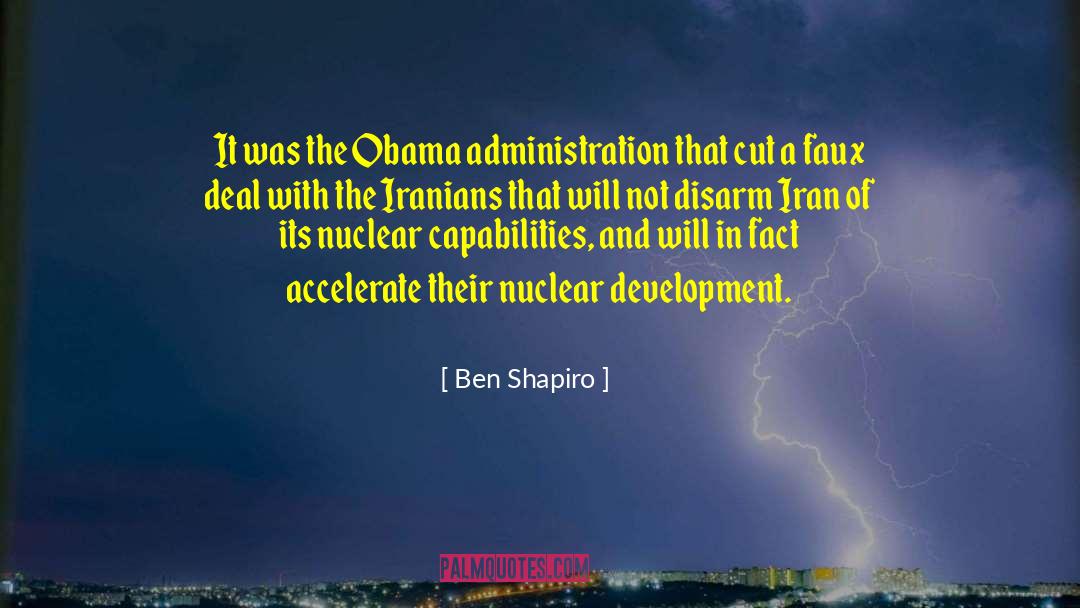 Iranians quotes by Ben Shapiro