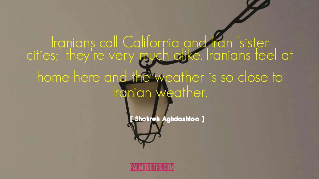 Iranians quotes by Shohreh Aghdashloo