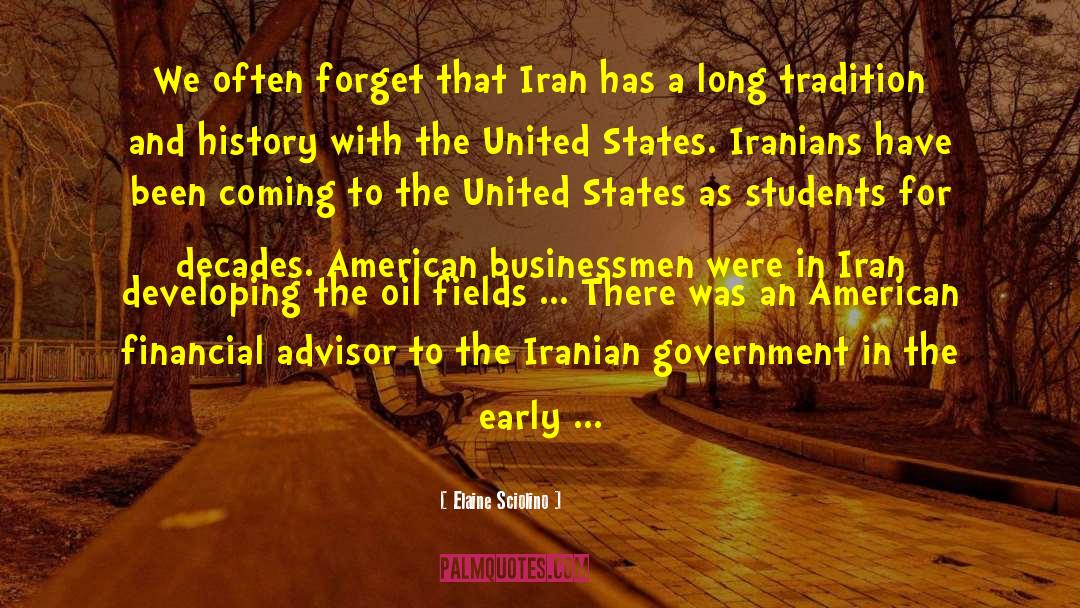 Iranians quotes by Elaine Sciolino