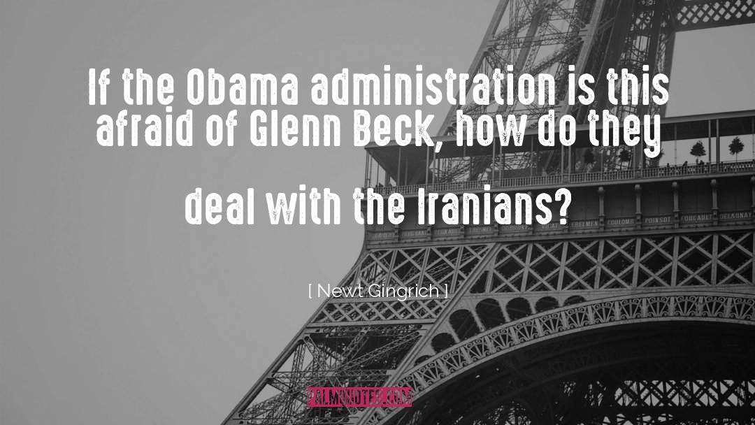 Iranians quotes by Newt Gingrich