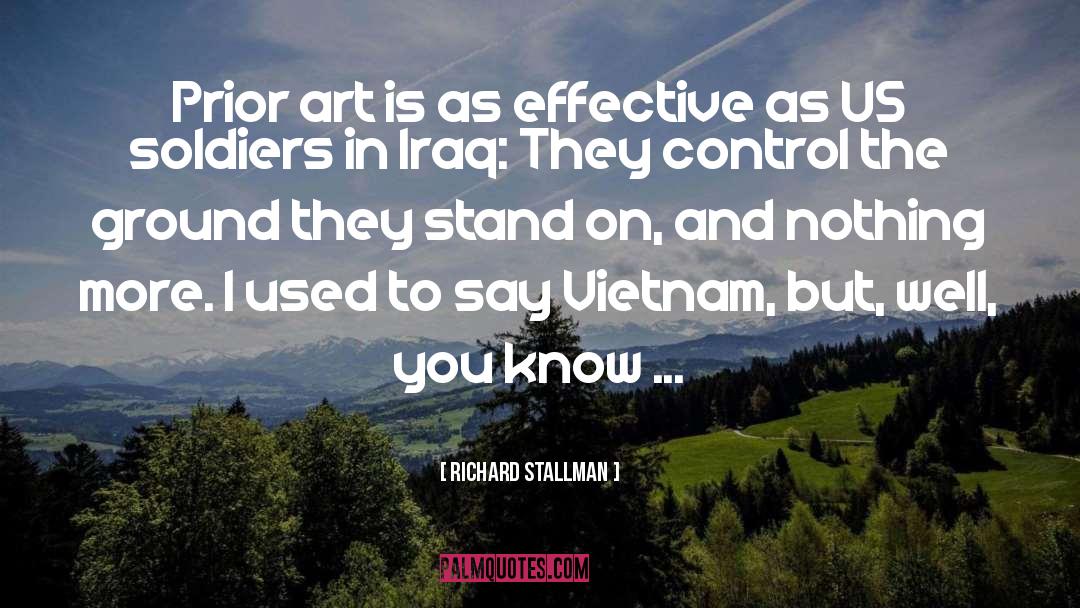 Iraq quotes by Richard Stallman