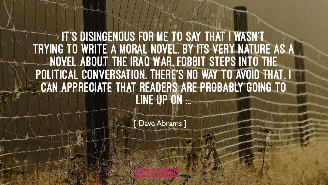 Iraq War quotes by Dave Abrams