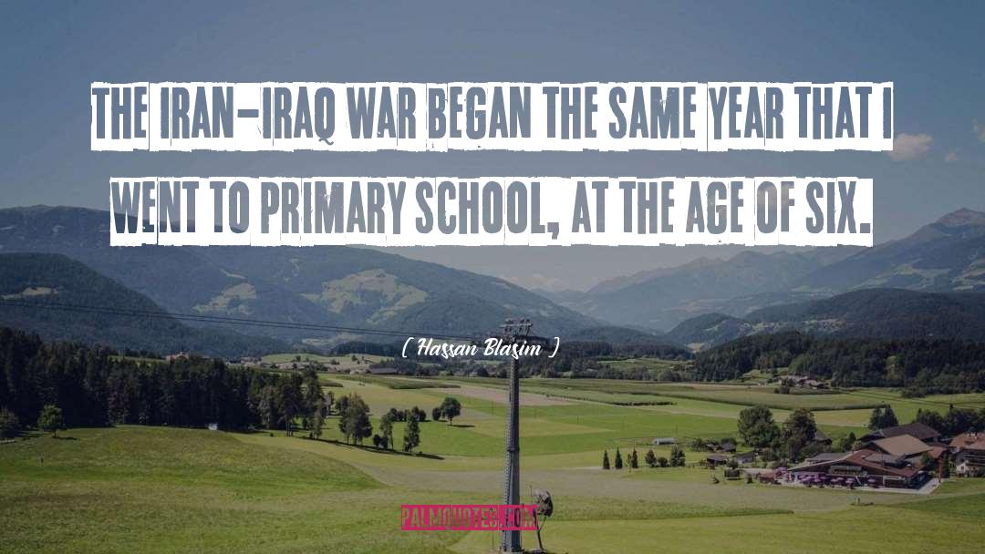 Iraq War quotes by Hassan Blasim