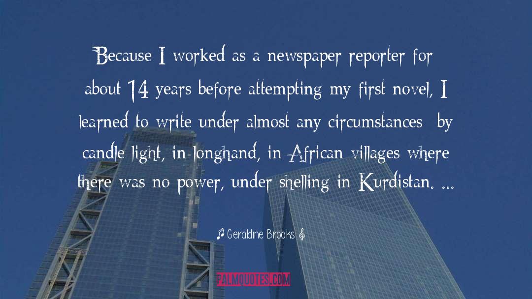 Iraqi Kurdistan quotes by Geraldine Brooks