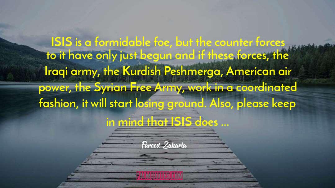 Iraqi Kurdistan quotes by Fareed Zakaria