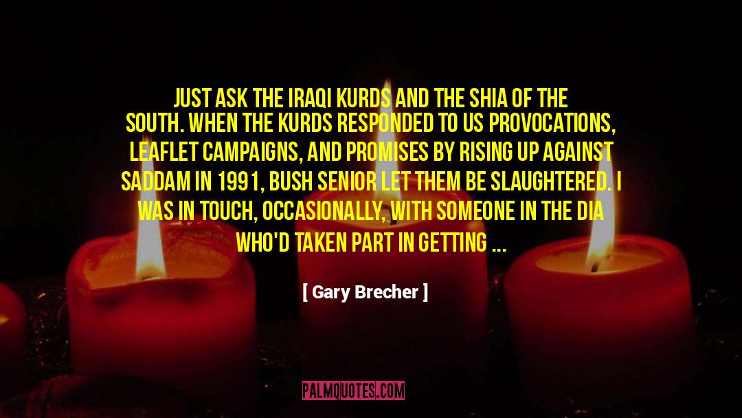 Iraqi quotes by Gary Brecher