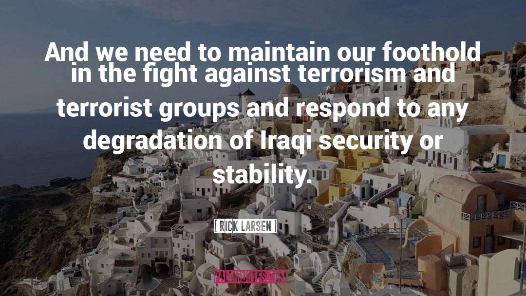 Iraqi quotes by Rick Larsen