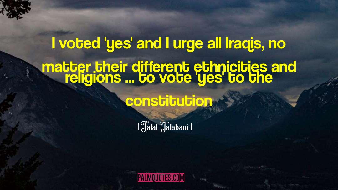 Iraqis quotes by Jalal Talabani