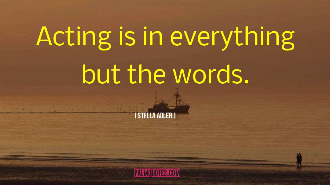 Irene Adler quotes by Stella Adler