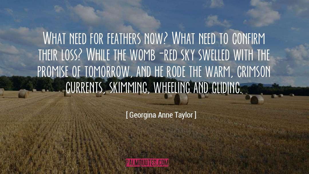 Iridescent Feathers quotes by Georgina Anne Taylor