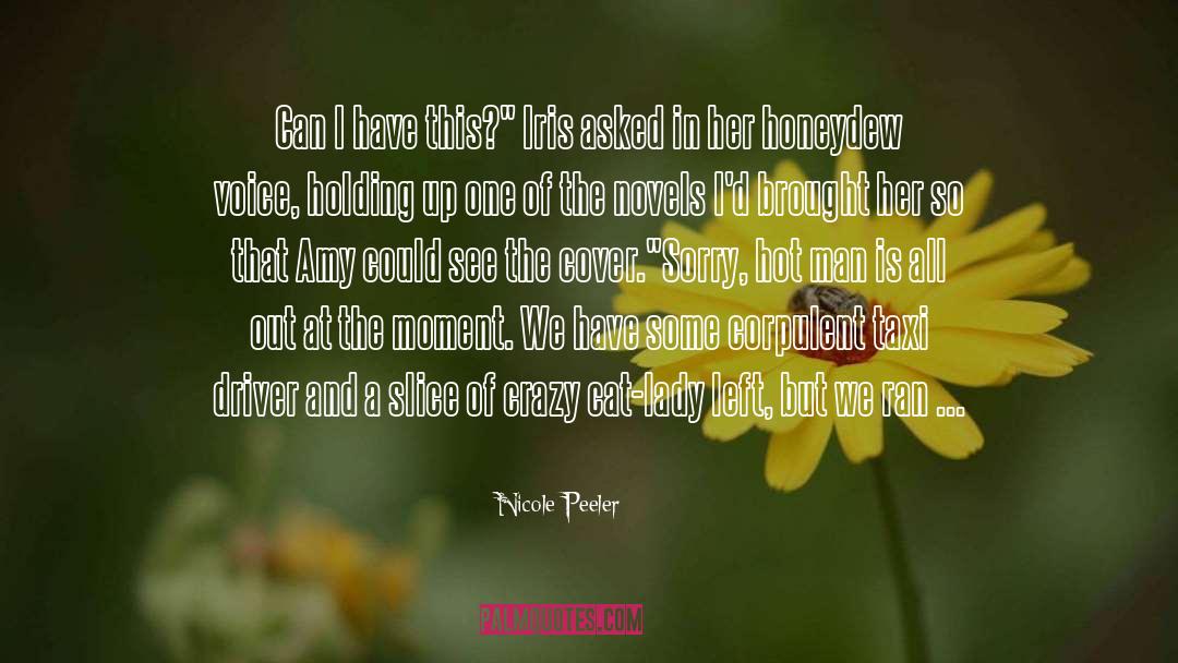 Iris Blobel quotes by Nicole Peeler