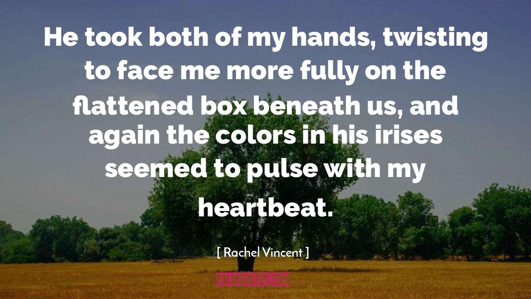 Irises quotes by Rachel Vincent